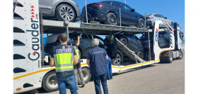 Policia nacional operacion interpol vehiculos