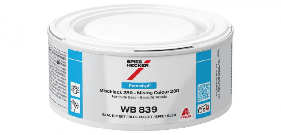 Permahyd Mixing Colour 280 WB 839 blue effect Spies Hecker