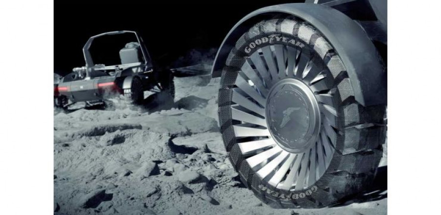 Goodyear neumaticos vehiculos lunares