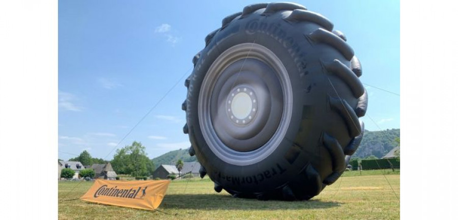 Continental neumatico agricola hinchable tour de francia