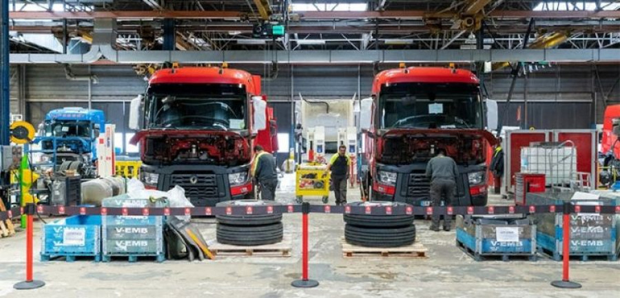 Renault trucks piezas reutilizadas camiones