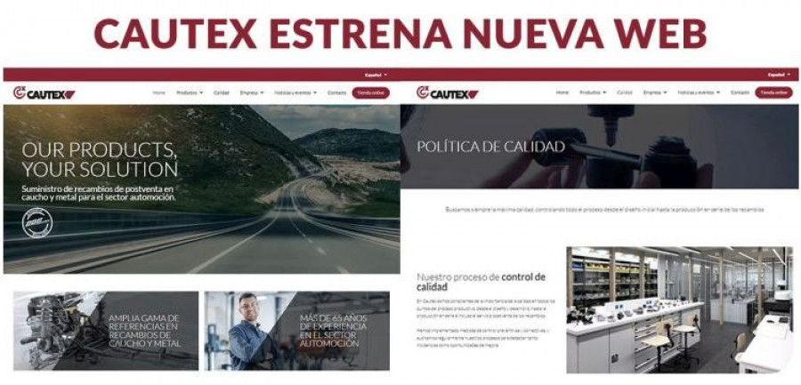 Cautex pagina  web