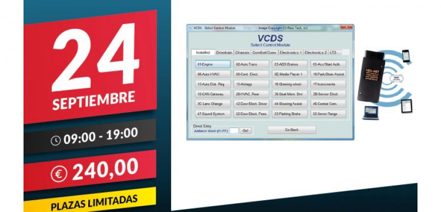 Vagindauto formacion VCDS