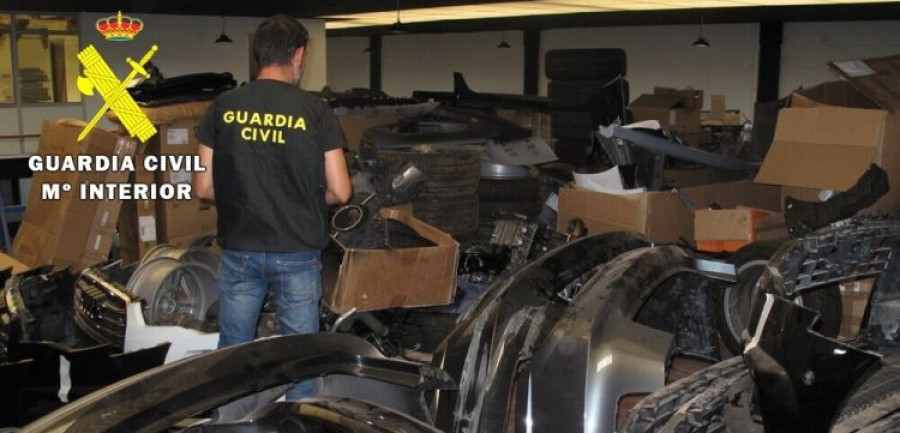 Guardia civil taller ilegal burgos