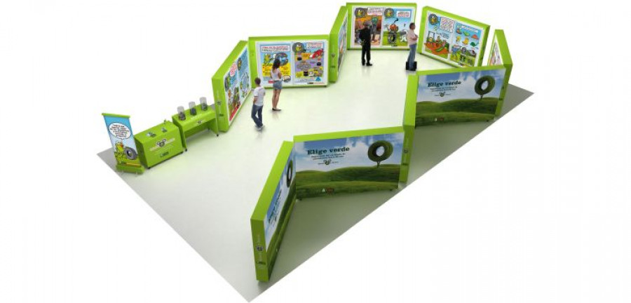 TNU exposicion Recicla y Sonrie