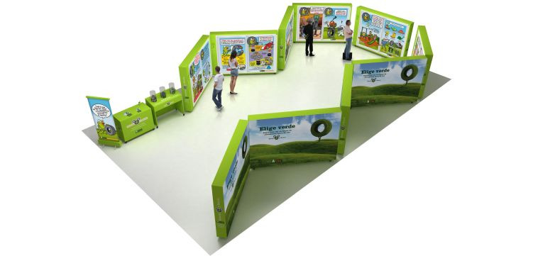 TNU exposicion Recicla y Sonrie