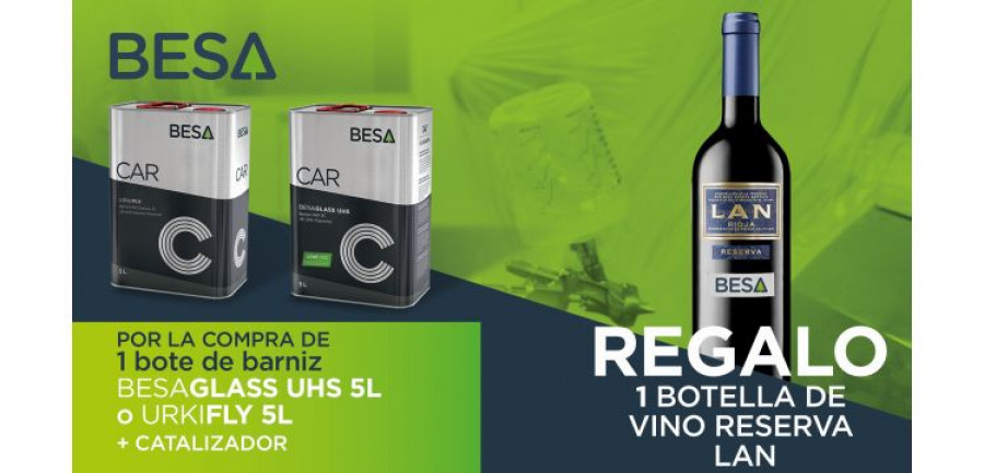 Besa promocion compra barnices vino