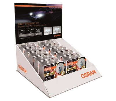 Osram amplía su cartera de lámparas halógenas con Night Breaker 200