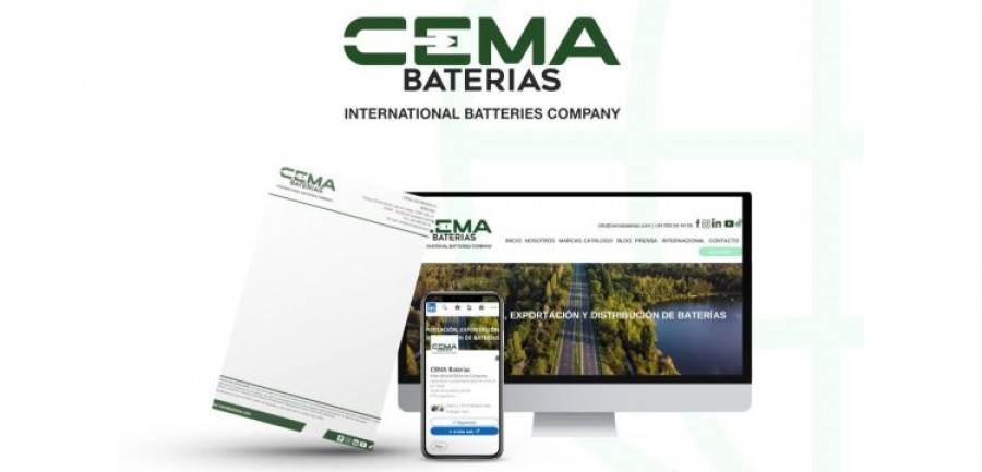CEMA Baterias identidad corporativa