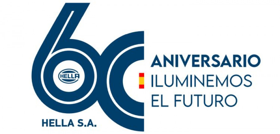 Hella 60 años logo