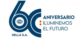 Hella 60 años logo