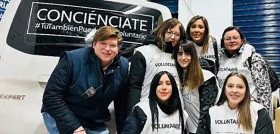 Voluntarios sacos soledad