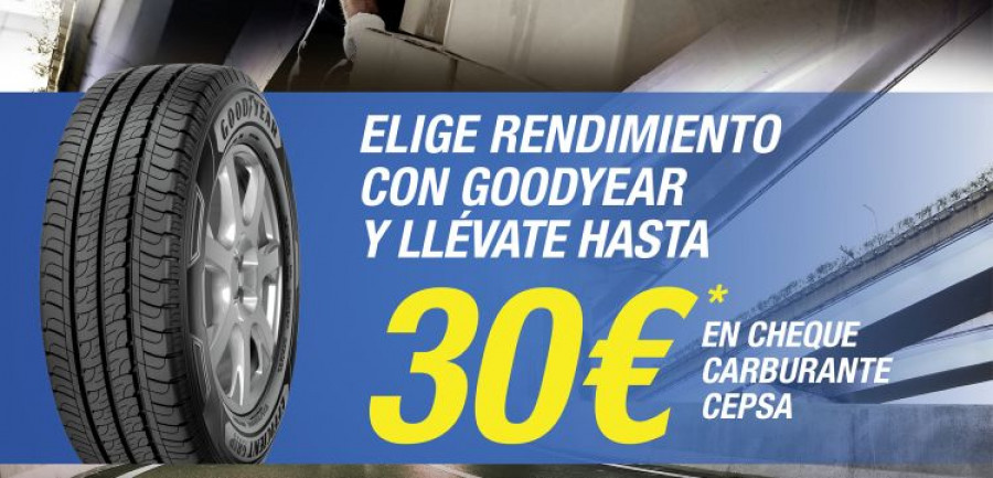 Goodyear promocion neumaticos furgoneta