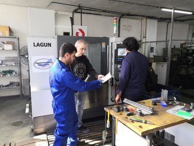 Ascacibar proceso fabricacion palier seat 600 CNC