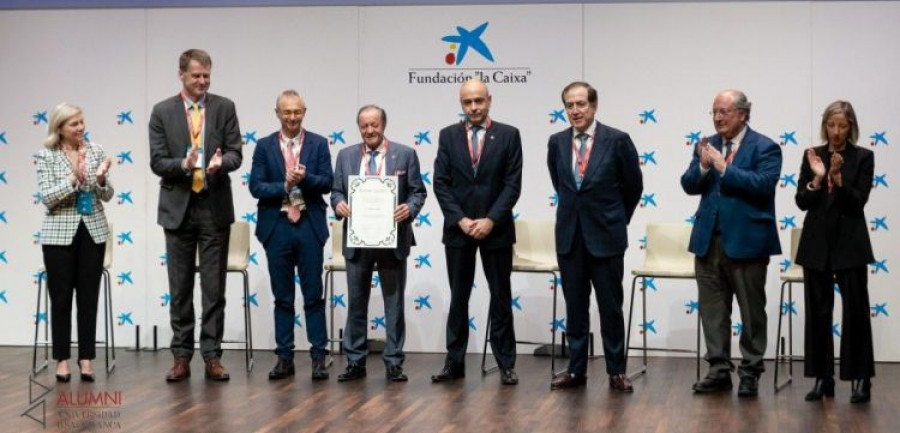 Eustaquio Andres Premio Cum Laude Alumni Universidad Salamanca