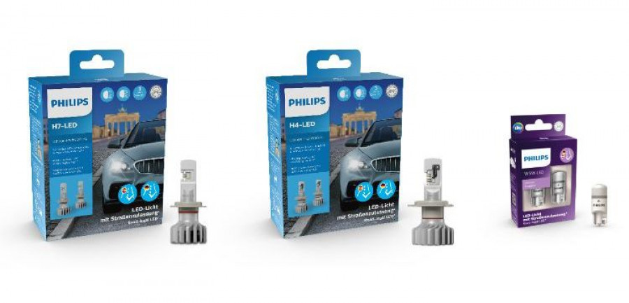 Lámpara Philips Ultinon Pro6000 H4-LED para faros Moto Homologada
