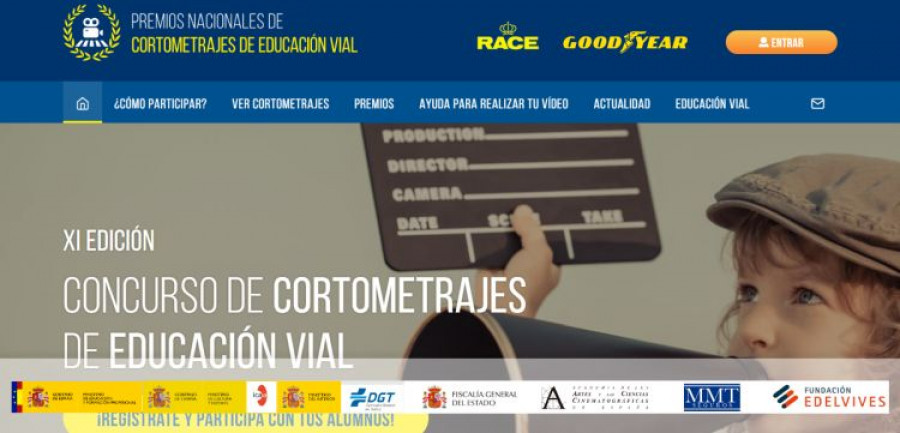 Premios cortometrajes seguridad vial goodyear fundacion race