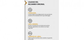 Calidad recambio original pro service