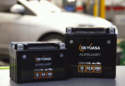 GS Yuasa GYAUX9 bateria auxiliar 2