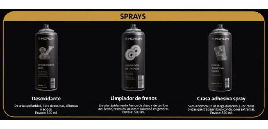Sprays horum pro service