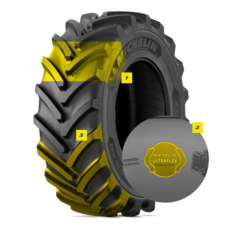 B2b 505 3528705236687 tire michelin axiobib 2 vf 710 slash 70 r42 182d slash 179e c main 1 30 tech