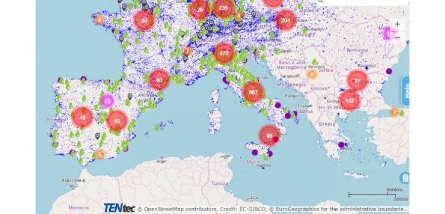 Faconauto puntos recarga electricos UE