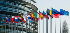 Comision europea bandera