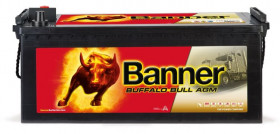 Buffalo Bull AGM 71001 Banner baterias