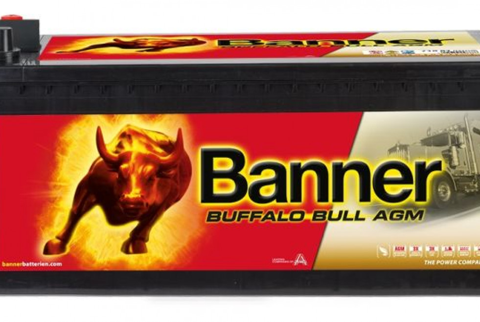 Buffalo Bull AGM 71001 Banner baterias