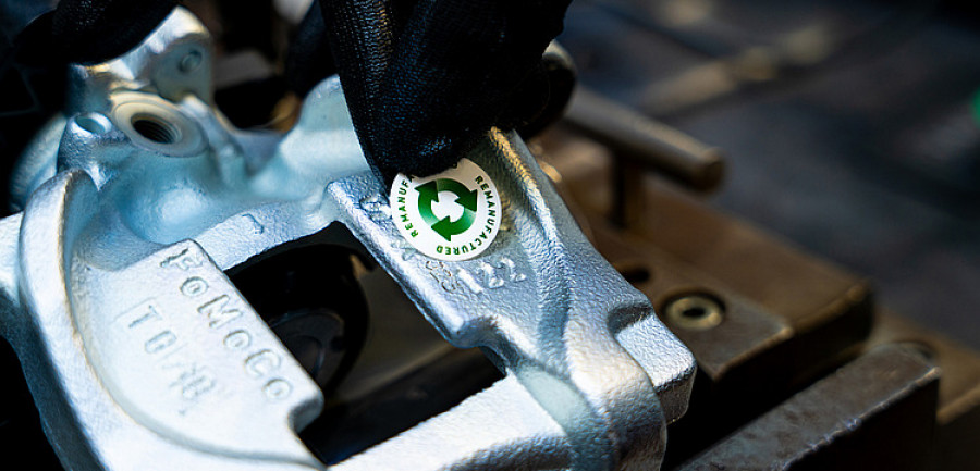 BorgAutomotive recycle sticker
