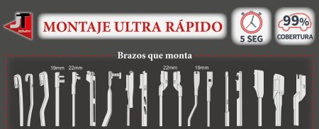 ESCOBILLAS BRAZOS