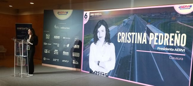 Cristina pedreu00f1o presidenta aervi