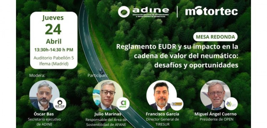 Mesa Redonda Adine Motortec Reglamento EUDR