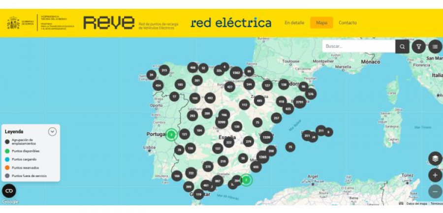 Mapa Reve