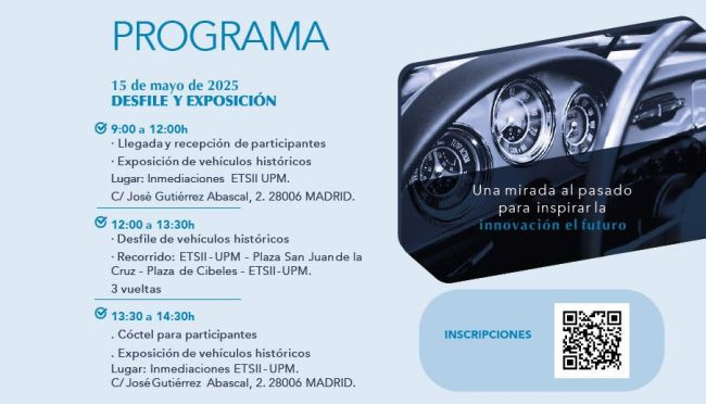 Asepa desfile vehiculos historico madrid programa 2
