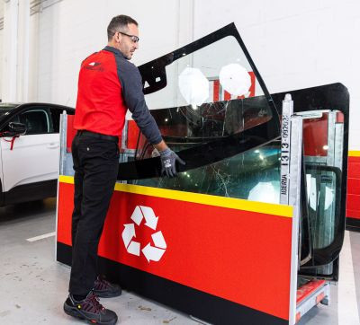 Carglass parabrisas reciclaje 2