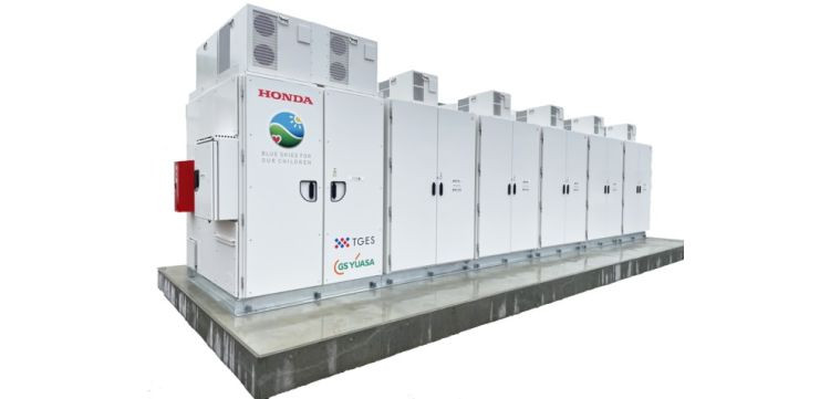 Gs yuasa honda almacenamiento baterias litio