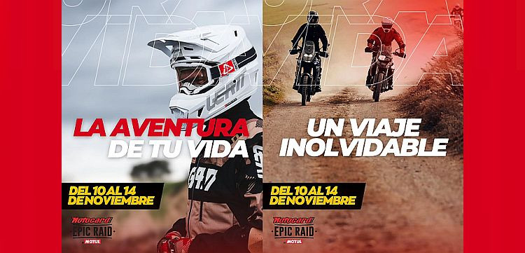 Motocard Epic Raid 1