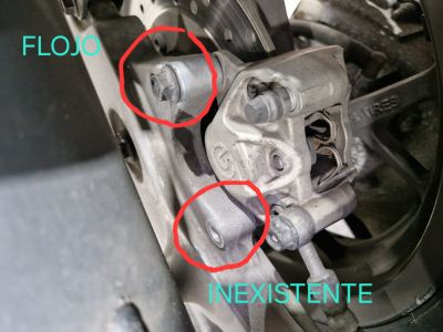 Aeca ITV Pinza freno trasero suelta 2