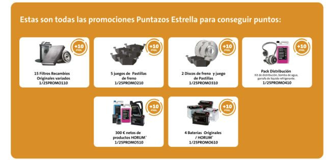 Pro service promocion nevera puntos estrella 2