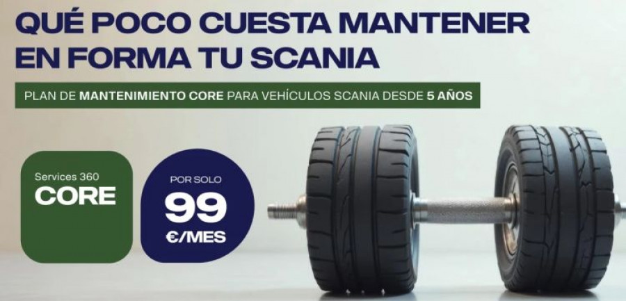 Scania CORE plan mantenimiento