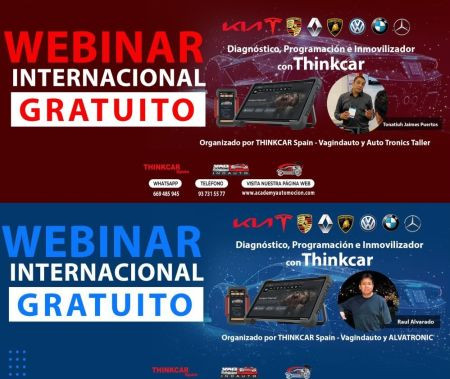 Vagindauto ThinkCar webinars 2