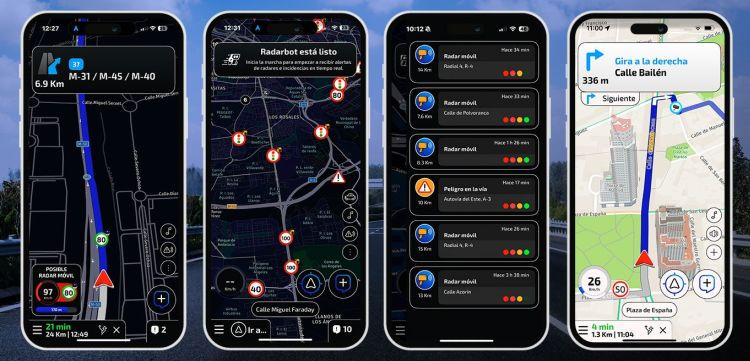 Radarbot app radares