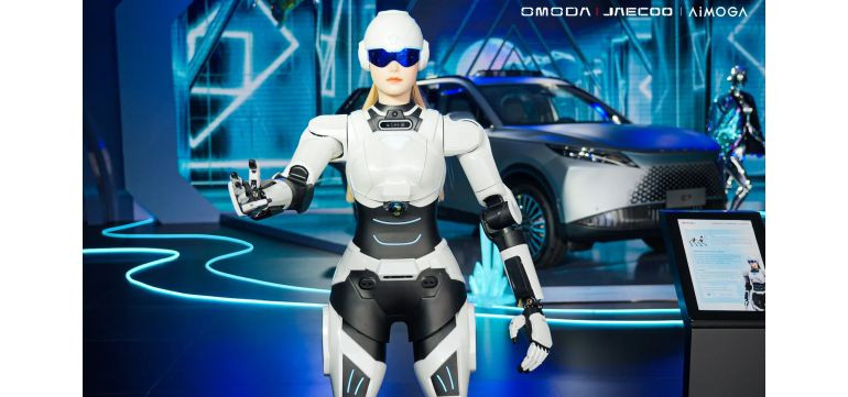 Omoda jaecoo aimoga robot humanoide concesionarios
