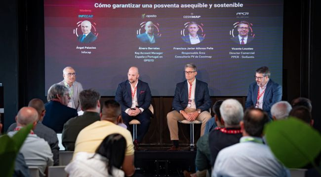 Ganvam espacio posventa mesa piezas ecologicas 2