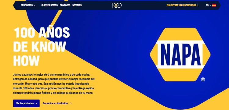 NAPA web