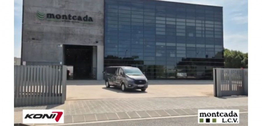 Suspension Neumatica LCV Montcada amortiguadores KONI Ford Transit Custom video