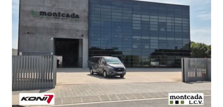 Suspension Neumatica LCV Montcada amortiguadores KONI Ford Transit Custom video