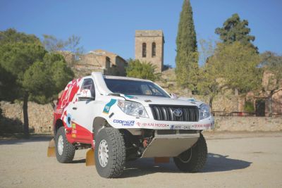 cooper xavi foj dakar coche