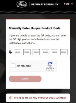 Gates Digital Installation Instructions 1